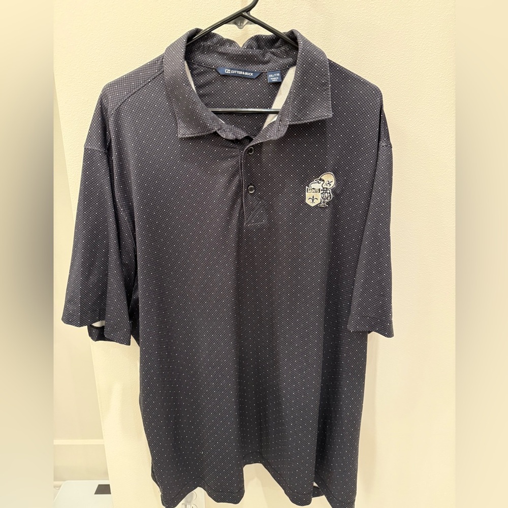 Men's Cutter & Buck Saints Performance Polo